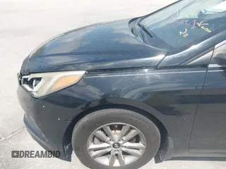 2015 Hyundai Sonata 2.4L SE with VIN 5NPE24AF8FH151075, listed as a IAAI auction lot 41913820 with 208,998 mi miles. Bid and sale history available at carsss.com. Image 12.