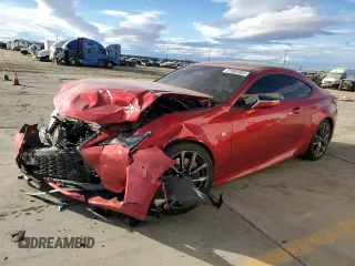 2019 Lexus RC with VIN JTHHA5BC0K5009239, listed as a Copart auction lot 81982064 with 78,919 mi miles and Salvage Title. Bid and sale history available at carsss.com. Image 1.
