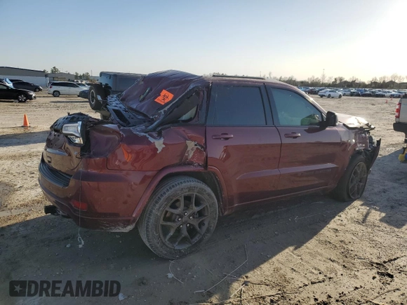 2021 Jeep Grand Cherokee 80th Anniversary с VIN 1C4RJEBG2MC538702, выставлен на аукционе Copart как лот 47698475 с пробегом 79 429 миль миль и На запчасти • Non repairable. История ставок и продаж доступна на DreamBid. Изображение 3.