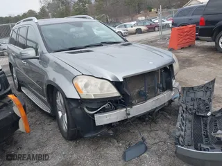 2012 Mercedes-Benz GL-Class GL 450 with VIN 4JGBF7BE4CA801193, listed as a IAAI auction lot 41552510 with 145,246 mi miles. Bid and sale history available at carsss.com. Image 1.