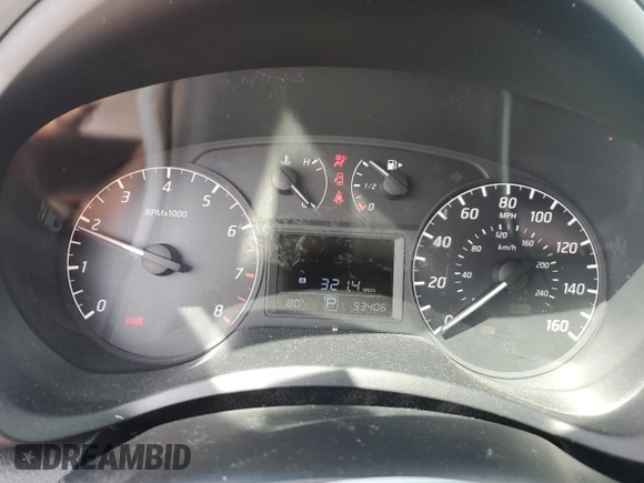 2014 Nissan Sentra S with VIN 3N1AB7AP2EL696554, listed as a Copart auction lot 54410195 with 93,406 mi miles and Salvage Title. Bid and sale history available at DreamBid. Image 9.