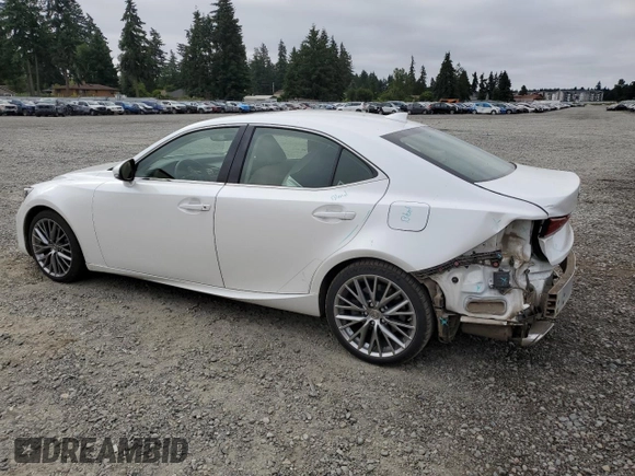 2018 Lexus IS 300 with VIN JTHC81D26J5031571, listed as a Copart auction lot 63292345 with 26,726 mi miles and Salvage title. Bid and sale history available at DreamBid. Image 2.
