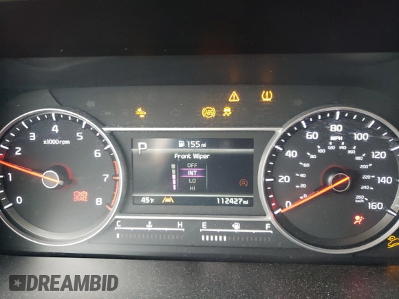 2022 Kia Sorento S with VIN 5XYRL4LC5NG128943, listed as a Copart auction lot 44909715 with 112,427 mi miles and Salvage Title. Bid and sale history available at carsss.com. Image 9.