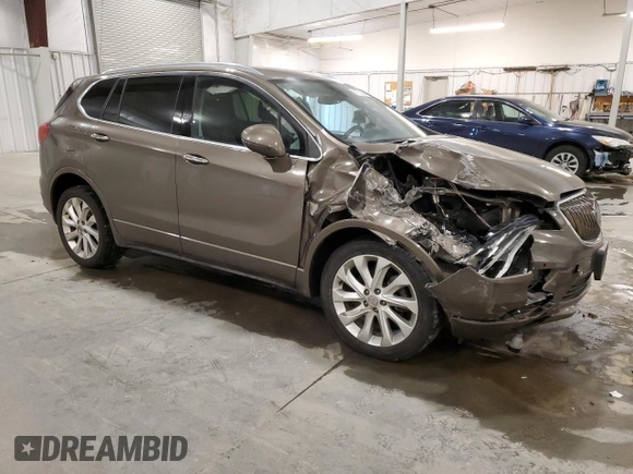 2016 Buick Envision Premium II with VIN LRBFXFSX8GD010358, listed as a Copart auction lot 85170884 with 144,452 mi miles and Salvage Title. Bid and sale history available at carsss.com. Image 4.