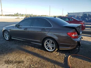 2014 Mercedes-Benz C-Class C 300 Sport with VIN WDDGF8AB8EA944289, listed as a Copart auction lot 49417225 with 59,416 mi miles and Salvage Title. Bid and sale history available at carsss.com. Image 2.