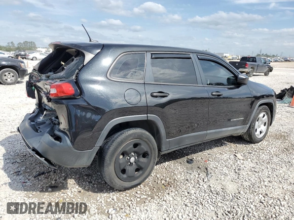 2016 Jeep Cherokee Sport z VIN 1C4PJLAB6GW208758, wystawiony jako Copart lot #53544355 z przebiegiem 103 505 mil mil oraz Szkoda całkowita • Salvage title. Historia ofert i sprzedaży dostępna na DreamBid. Obrazek 3.