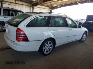 2003 Mercedes-Benz C 240 with VIN WDBRH61J73F323259, listed as a Copart auction lot 59770665 with 150,723 mi miles and Salvage title. Bid and sale history available at DreamBid. Image 3.