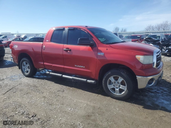 2011 Toyota Tundra 4WD Truck with VIN 5TFUW5F15BX169776, listed as a Copart auction lot 46074045 with 152,450 mi miles and Salvage Title. Bid and sale history available at carsss.com. Image 4.