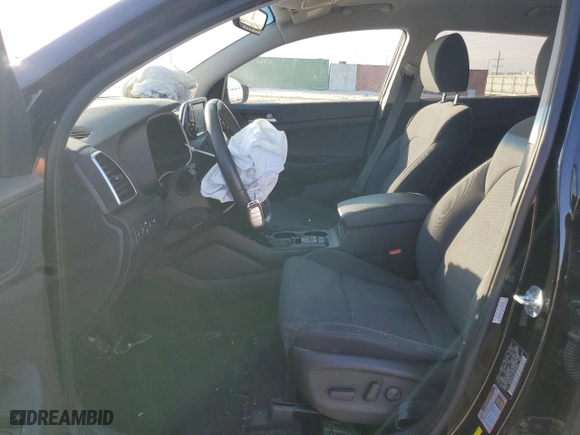 2021 Hyundai Tucson Sport with VIN KM8J3CAL2MU353985, listed as a Copart auction lot 41736755 with 53,092 mi miles and Salvage Title. Bid and sale history available at carsss.com. Image 7.