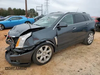 2014 Cadillac SRX Performance Collection with VIN 3GYFNCE37ES596119, listed as a Copart auction lot 48086785 with 99,370 mi miles and Salvage Title. Bid and sale history available at carsss.com. Image 1.