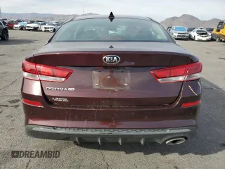 2019 Kia Optima LX with VIN 5XXGT4L31KG282038, listed as a Copart auction lot 45764855 with 53,126 mi miles and Salvage Title. Bid and sale history available at carsss.com. Image 6.
