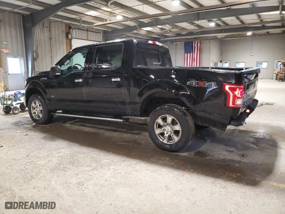 2017 Ford F-150 XL with VIN 1FTEW1EGXHFB19831, listed as a Copart auction lot 51917945 with 129,117 mi miles and Salvage Title. Bid and sale history available at carsss.com. Image 2.
