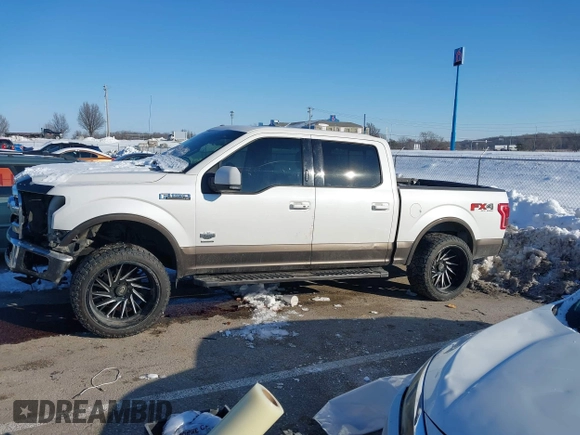 2016 Ford F-150 XLT with VIN 1FTEW1EG5GFC35498, listed as a IAAI auction lot 41309782 with 172,862 mi miles. Bid and sale history available at carsss.com. Image 15.