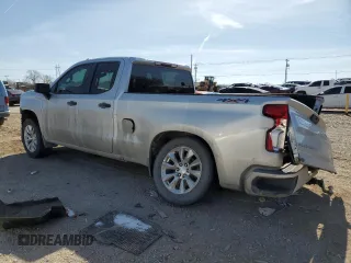 2019 Chevrolet Silverado 1500 Custom with VIN 1GCRYBEH9KZ222917, listed as a Copart auction lot 44369895 with 98,872 mi miles and Salvage Title. Bid and sale history available at DreamBid. Image 2.