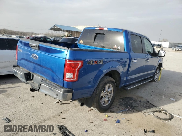 2015 Ford F-150 XLT with VIN 1FTEW1EG9FFA55293, listed as a Copart auction lot 49317975 with 157,910 mi miles and Salvage Title. Bid and sale history available at carsss.com. Image 3.