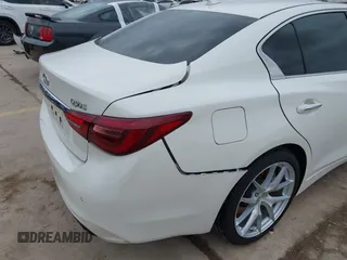 2020 Infiniti Q50 Luxe with VIN JN1EV7AP4LM200455, listed as a IAAI auction lot 41514036 with 76,441 mi miles and . Bid and sale history available at DreamBid. Image 17.