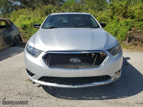 2014 Ford Taurus SHO with VIN 1FAHP2KT4EG128618, listed as a Copart auction lot 75260324 with 0 mi miles and Salvage Title. Bid and sale history available at carsss.com. Image 5.