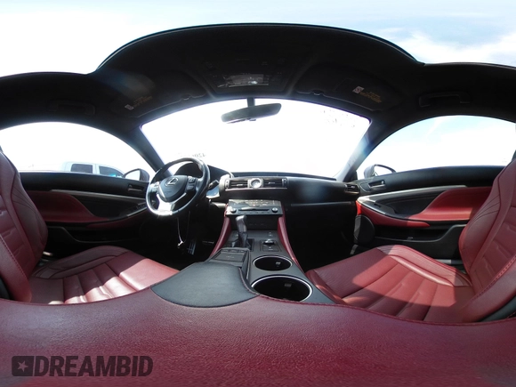 2016 Lexus RC 350 F Sport with VIN JTHHE5BC0G5014047, listed as a IAAI auction lot 42066120 with 112,998 mi miles and . Bid and sale history available at DreamBid. Image 18.