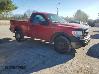 2013 Ford F-150 XL with VIN 1FTMF1EMXDKD87815, listed as a Copart auction lot 80028764 with 218,969 mi miles and Salvage Title. Bid and sale history available at carsss.com. Image 4.