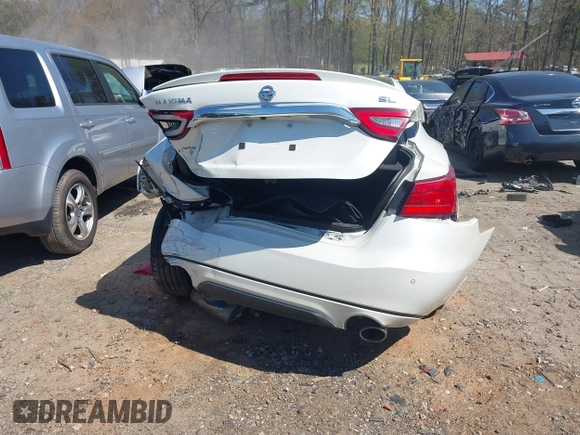 2016 Nissan Maxima 3.5 SV with VIN 1N4AA6AP8GC448226, listed as a IAAI auction lot 41887779 with 110,001 mi miles. Bid and sale history available at carsss.com. Image 6.