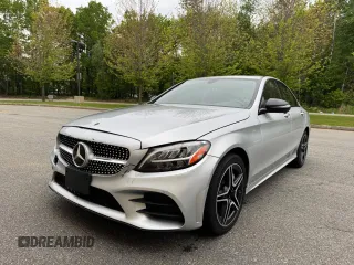 2019 Mercedes-Benz C 300 z VIN 55SWF8EB5KU289008, wystawiony jako Copart lot #58095705 z przebiegiem 42 598 mil mil oraz Czysty tytuł • Clean title. Historia ofert i sprzedaży dostępna na DreamBid. Obrazek 2.