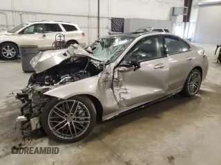 2024 Mercedes-Benz C 43 AMG z VIN W1KAF8HB8RR229631, wystawiony jako Copart lot #81624764 z przebiegiem Nie podano mil oraz Szkoda całkowita • Salvage title. Historia ofert i sprzedaży dostępna na DreamBid. Obrazek 1.
