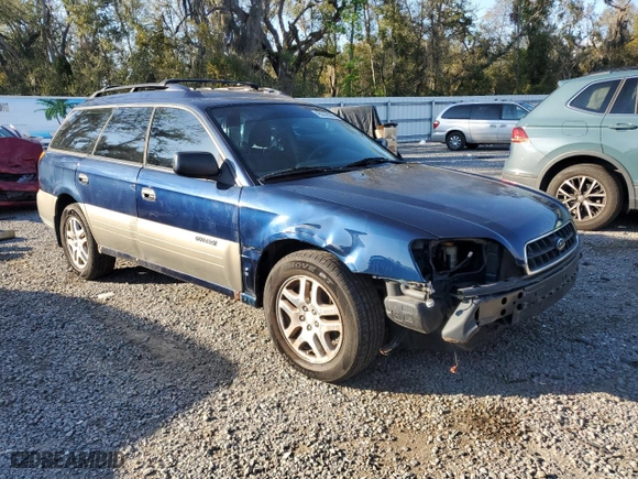 2004 Subaru Legacy Wagon (Natl) Outback with VIN 4S3BH675547641583, listed as a Copart auction lot 46250505 with 63,490 mi miles and Salvage Title. Bid and sale history available at carsss.com. Image 4.
