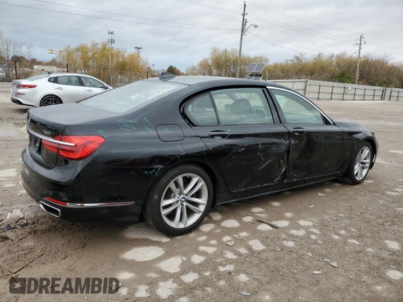 2018 BMW 7 Series ALPINA B7 xDrive with VIN WBA7F2C52JG423636, listed as a Copart auction lot 78358034 with 106,483 mi miles and Salvage Title. Bid and sale history available at carsss.com. Image 3.