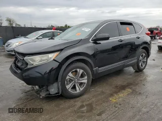 2017 Honda CR-V LX z VIN 7FARW5H33HE005082, wystawiony jako Copart lot #46223515 z przebiegiem 193 020 mil mil oraz Szkoda całkowita • Salvage title. Historia ofert i sprzedaży dostępna na DreamBid. Obrazek 1.