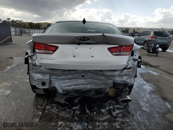 2019 Kia Optima S with VIN 5XXGT4L38KG299841, listed as a Copart auction lot 52603705 with 83,619 mi miles and Non Repairable. Bid and sale history available at carsss.com. Image 6.