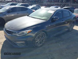 2020 Kia Optima LX with VIN 5XXGT4L31LG385283, listed as a IAAI auction lot 41803347 with 129,302 mi miles. Bid and sale history available at carsss.com. Image 17.