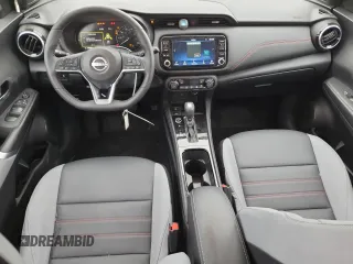2024 Nissan Kicks SR with VIN 3N1CP5DV2RL490973, listed as a Copart auction lot 50377055 with 3,408 mi miles and Salvage Title. Bid and sale history available at DreamBid. Image 8.
