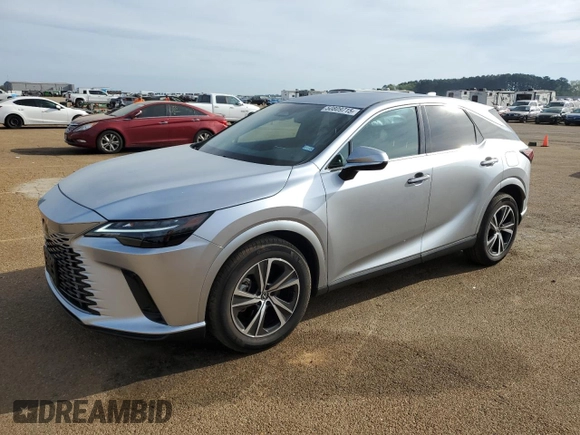 2024 Lexus RX 350 with VIN 2T2BAMBAXRC026896, listed as a Copart auction lot 50809715 with 16,917 mi miles and Salvage title. Bid and sale history available at DreamBid. Image 1.