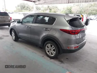 2019 Kia Sportage LX with VIN KNDPM3AC0K7561130, listed as a IAAI auction lot 41391657 with 152,728 mi miles and . Bid and sale history available at carsss.com. Image 3.