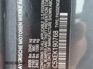 2014 BMW 4 Series 435i with VIN WBA3R1C5XEK190768, listed as a Copart auction lot 44512985 with 117,280 mi miles and Salvage Title. Bid and sale history available at carsss.com. Image 14.