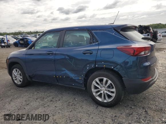 2021 Chevrolet TrailBlazer LS with VIN KL79MMS21MB145590, listed as a Copart auction lot 67846114 with 46,252 mi miles and Salvage Title. Bid and sale history available at DreamBid. Image 2.