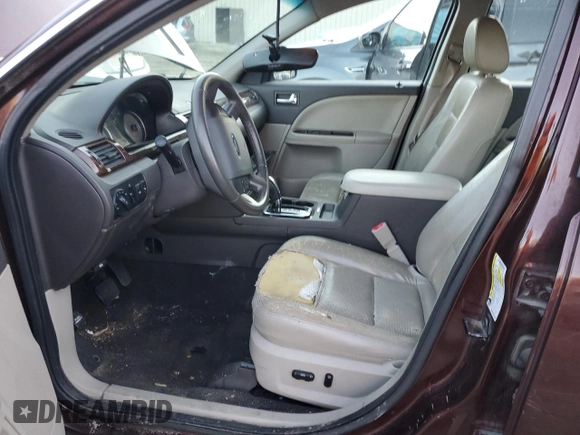 2009 Ford Taurus Limited with VIN 1FAHP28W49G111924, listed as a Copart auction lot 43807235 with 0 mi miles and Salvage Title. Bid and sale history available at carsss.com. Image 7.