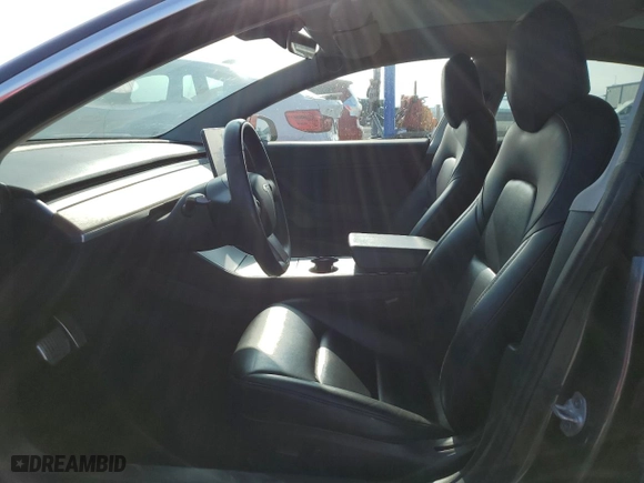 2018 Tesla Model 3 Long Range Battery with VIN 5YJ3E1EB3JF103849, listed as a Copart auction lot 50166385 with 70,466 mi miles and Salvage Title. Bid and sale history available at carsss.com. Image 7.