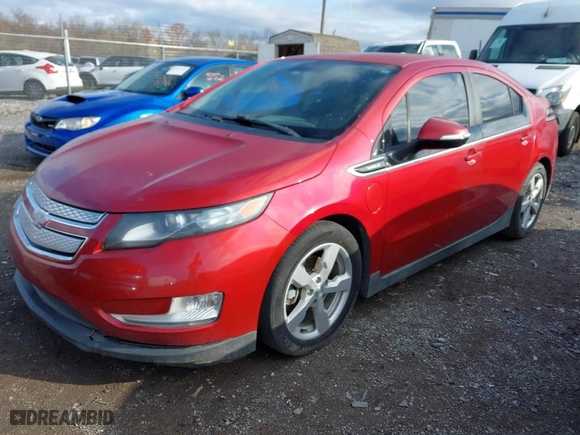 2013 Chevrolet Volt with VIN 1G1RA6E49DU121958, listed as a IAAI auction lot 41938201 with 123,926 mi miles. Bid and sale history available at carsss.com. Image 2.