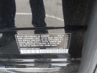 2012 Volkswagen Golf TDI with VIN WVWDM7AJ6CW296004, listed as a IAAI auction lot 42530778 with 152,923 mi miles and . Bid and sale history available at DreamBid. Image 9.