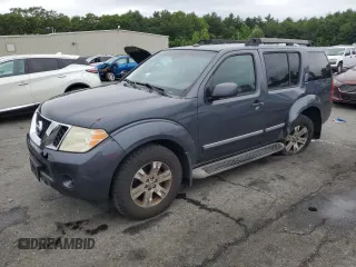 2011 Nissan Pathfinder LE with VIN 5N1AR1NB0BC624484, listed as a Copart auction lot 62364855 with 258,542 mi miles and Salvage title. Bid and sale history available at DreamBid. Image 1.