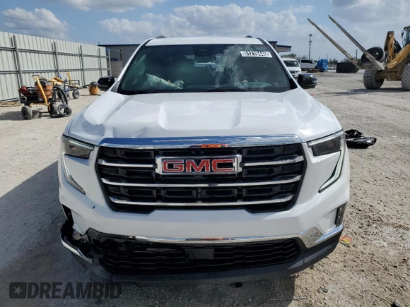 2024 GMC Acadia AWD Elevation z VIN 1GKENNKS4RJ189444, wystawiony jako Copart lot #51219445 z przebiegiem 20 847 mil mil oraz Nie do naprawy • Non repairable. Historia ofert i sprzedaży dostępna na DreamBid. Obrazek 5.