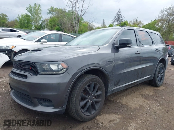 2018 Dodge Durango R/T with VIN 1C4SDJCT0JC372124, listed as a IAAI auction lot 42259990 with 131,414 mi miles and . Bid and sale history available at DreamBid. Image 2.