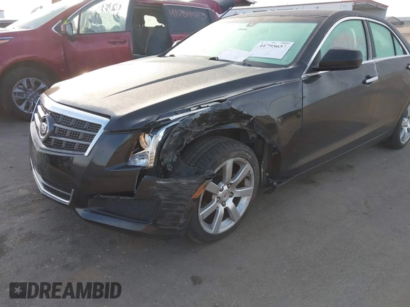 2014 Cadillac ATS Standard RWD with VIN 1G6AA5RA7E0100973, listed as a IAAI auction lot 41795657 with 93,807 mi miles and . Bid and sale history available at DreamBid. Image 6.
