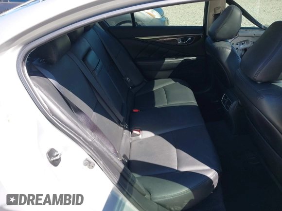 2018 Infiniti Q50 3.0t Luxe with VIN JN1EV7AR1JM443400, listed as a IAAI auction lot 42174726 with 74,677 mi miles. Bid and sale history available at carsss.com. Image 8.