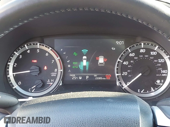 2024 Toyota Highlander LE with VIN 5TDKDRAH6RS051518, listed as a IAAI auction lot 41393093 with 23,305 mi miles and . Bid and sale history available at DreamBid. Image 7.