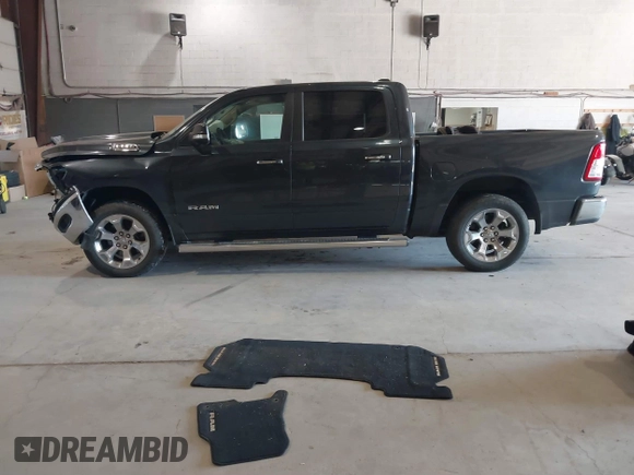 2019 Ram 1500 Big Horn/Lone Star with VIN 1C6RRFFG7KN817483, listed as a IAAI auction lot 40578098 with 81,739 mi miles. Bid and sale history available at carsss.com. Image 14.