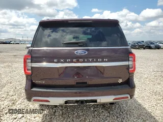 2024 Ford Expedition Platinum с VIN 1FMJU1M81REA40775, выставлен на аукционе Copart как лот 70694324 с пробегом 7 104 миль миль и Списание • Salvage title. История ставок и продаж доступна на DreamBid. Изображение 6.