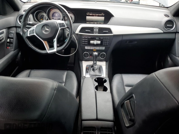 2013 Mercedes-Benz C 300 Sport with VIN WDDGF8AB0DG124719, listed as a Copart auction lot 54215515 with 123,520 mi miles and Salvage Title. Bid and sale history available at DreamBid. Image 8.