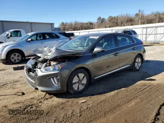 2021 Hyundai Ioniq SE with VIN KMHC75LC1MU255312, listed as a Copart auction lot 88885765 with 43,903 mi miles and Salvage Title. Bid and sale history available at DreamBid. Image 1.